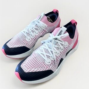 Allbirds Pink and White Athletic Shoes